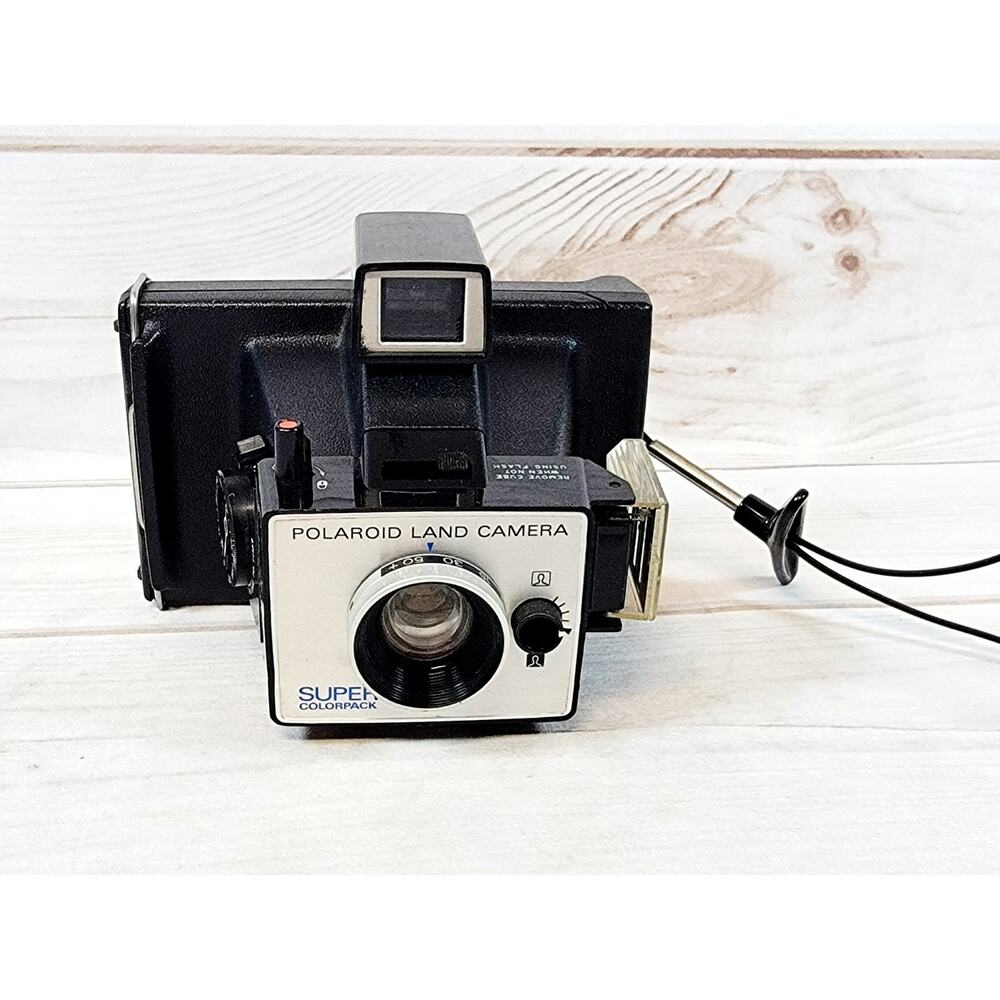 Vintage Polaroid Land Camera Super Color Pack Untested Photography